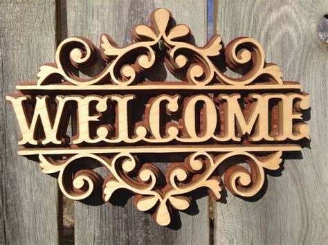 Welcome Wood Sign Welcome Sign Wedding Entryway Sign Welcome Guests