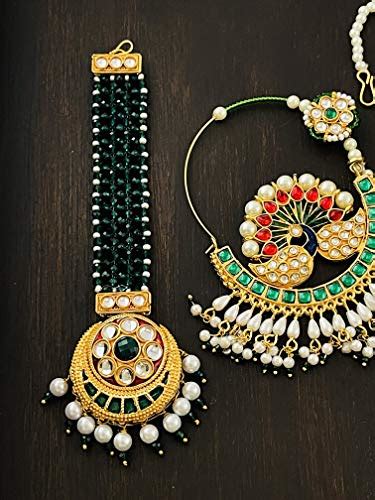 Buy THE OPAL FACTORY Gold Plated Combo Jewellery Of Traditional