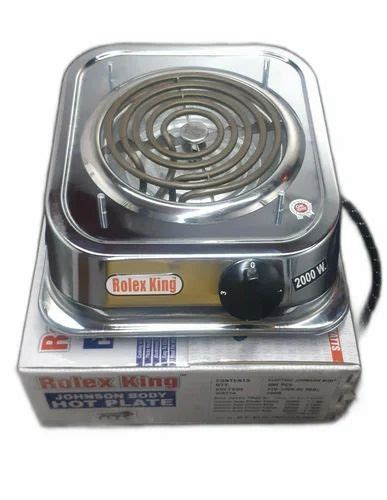 Electric Stainless Steel G Coil Hot Plate At In New Delhi ID