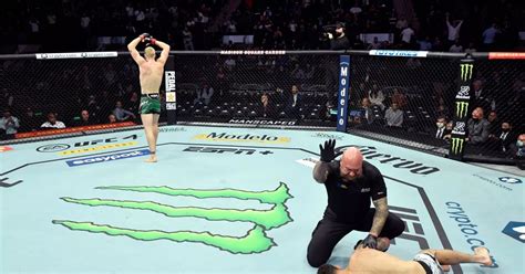 Irish prospect Ian Garry delivers first round KO at UFC 268 in promotional debut - Mirror Online