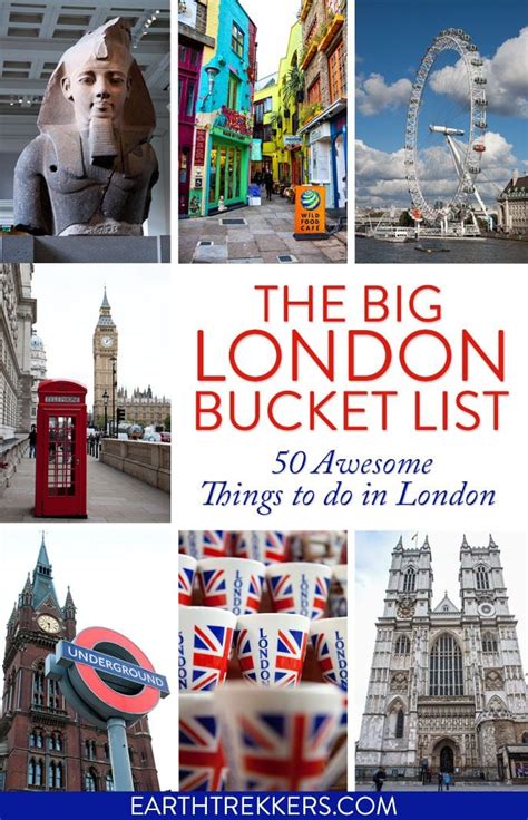 London Bucket List 50 Epic Things To Do In London Earth Trekkers