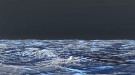 Artstation Sea Water 3d Animated Blender Model Download For Free Game Assets