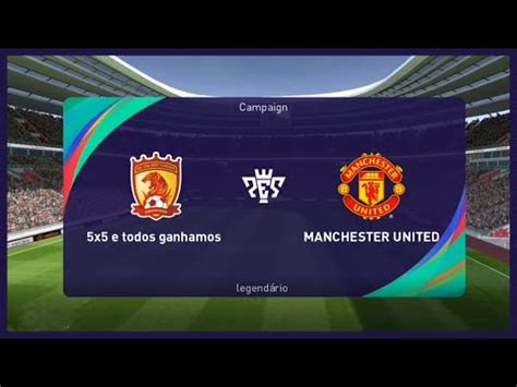 Efootball Pes X E Todos Ganhamos Vs Manchester United Gameplay