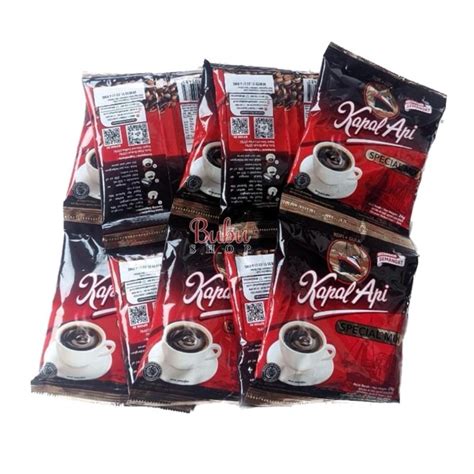 Jual Kopi Kapal Api Special Mix 10 Sachet Renceng Shopee Indonesia