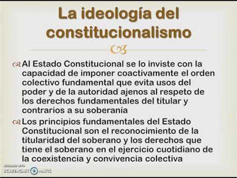 CDG 2 La ideología del constitucionalismo YouTube