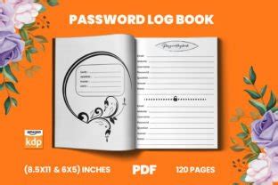 Password Log Book Graphic By Polashdeb Creative Fabrica