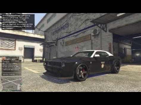 How To Make A Gauntlet HELLFIRE POLICE CAR GTA V Online YouTube