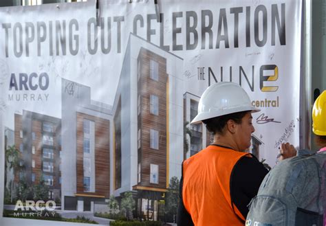 Ucf Topping Out Celebration Arco Murray Construction Company