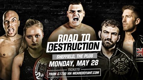 Defiant Returns To Sheffield May Ft Zack Sabre Jr Walter More