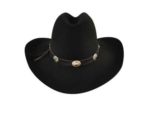 Bailey Cowboy Hat Mens Conchos Wool Gus Crease Tombstone W0602g Ebay