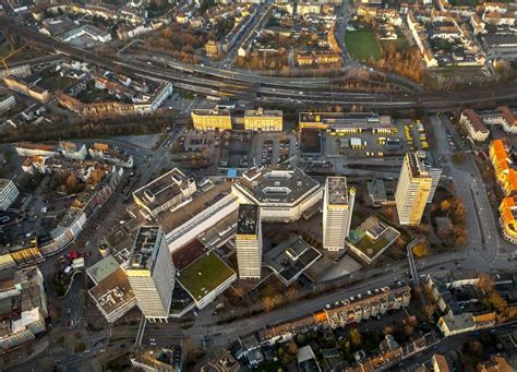 Luftbild Mülheim an der Ruhr Einkaufszentrum Forum City und