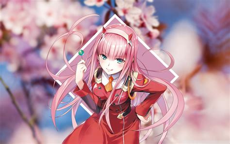 Zero Two (Darling in the FranXX) #Code:002 Darling in the FranXX sakura ...