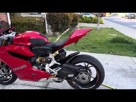 Ducati Panigale S Cold Start And Walk Around Youtube