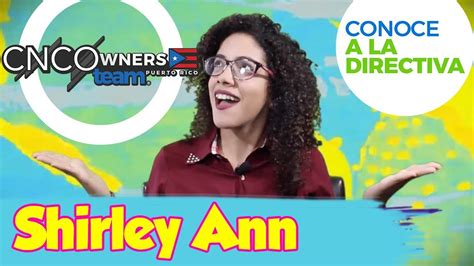 Conoce A La Directiva Shirley Ann Cncowners Team Puerto Rico