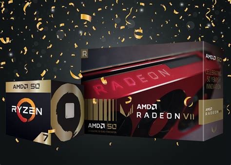 Amd Announces 50th Anniversary Ryzen 7 2700x And Radeon Vii Gold Editions Toms Hardware