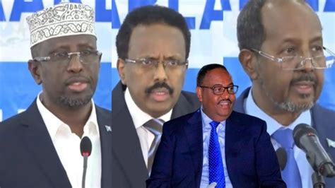 DEG DEG Kulanki Farmajo Sharif Deni Oo Looga Dhawaqay War Wadnaha