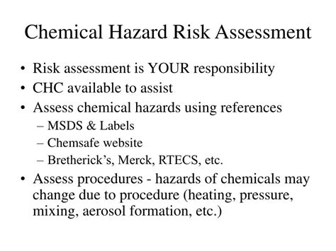 Ppt Science Lab Safety And Hazardous Waste Training Powerpoint