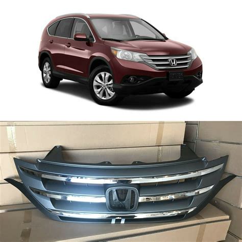 Chrome Grill Grille For Honda Crv Cr V Factory