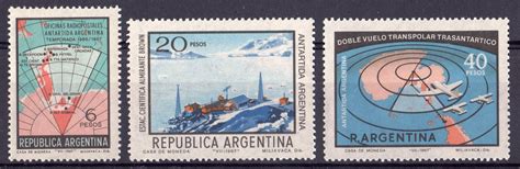 Argentina Sc Argentina Antartica Planes Set Mnh