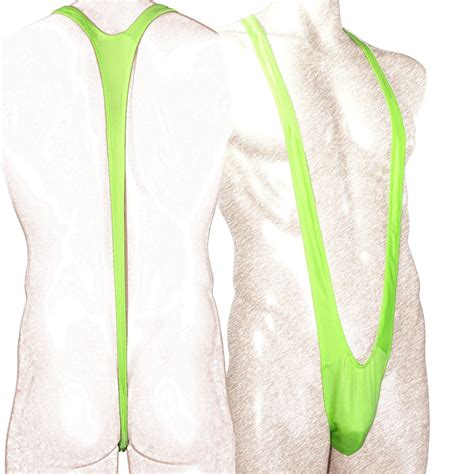 K4971 Mens Stretch Suspender Sexy Borat Mankini Costume Colors EBay