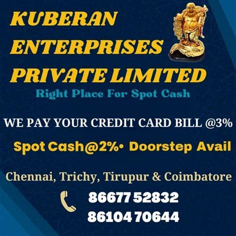 Cash For Credit Card In Ayyappa Nagar At Best Price In Chennai Id