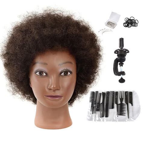 Afro Mannequin Head With Human Hair African South Africa Ubuy