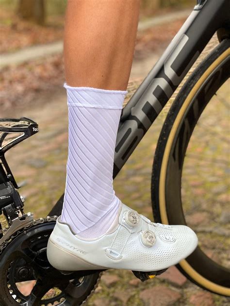 Aero Socks White Aero Cycling Gear