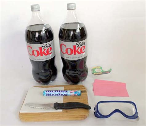 Erupting Diet Coke® With Mentos® Stem Activity