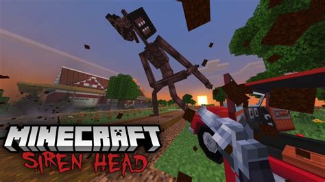 Minecraft Siren Head V Revamped Addon For Mcpe Bedrock Youtube