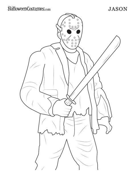 2022 Halloween Coloring Pages Printables HalloweenCostumes Blog