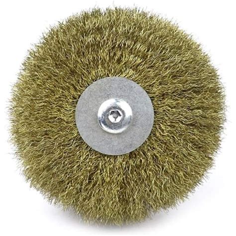 Brosse M Tallique Pour Meuleuse Trahoo Roue En Acier Fil Sisal