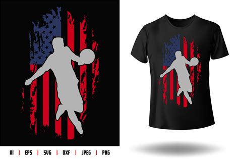 Football Flag with USA Flag Design 21 Graphic by TriDraw · Creative Fabrica