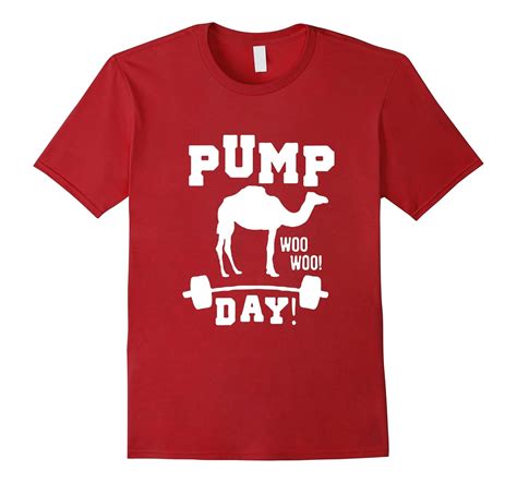 Pump Day Graphic Camel Workout T Shirt 4lvs 4loveshirt