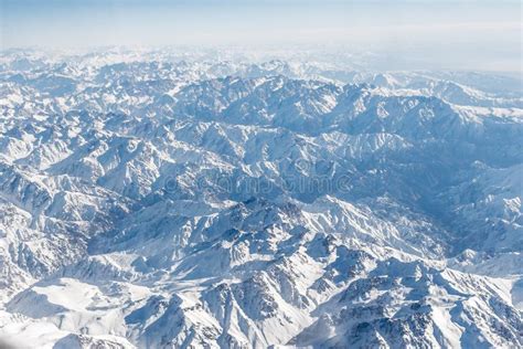 Aerial View Of Himalayas Stock Photo Image Of High Range 64116176