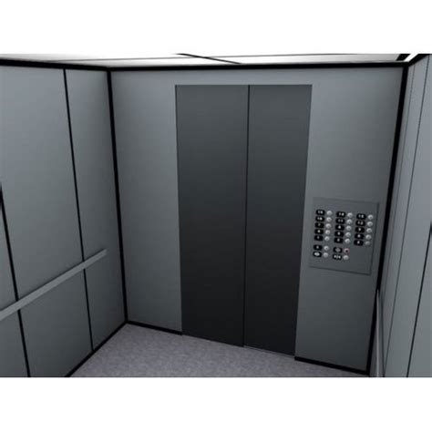 Stainless Steel Commercial Passenger Elevator Capacity 6 8 Persons At