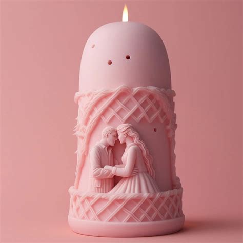 Dumo Custom Valentine S Day Lovers Series Portrait Candle Silicone Mold Scented Plaster Diy