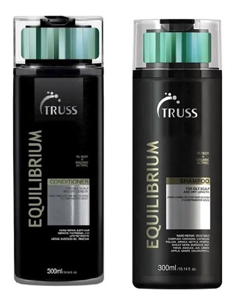 Truss Kit Shampoo Equilibrium 300ml Condicionador Equilibrium 300ml