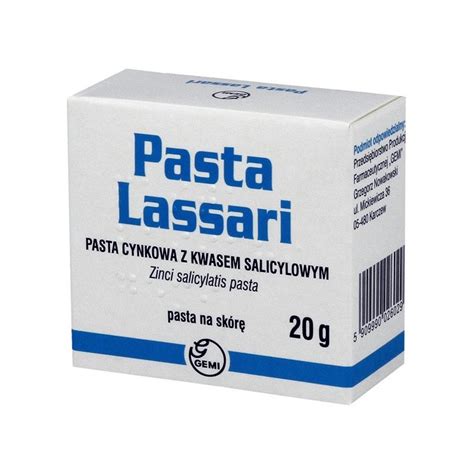 Pasta Cynkowa Z Kwasem Salicylowym Gemi Pasta Lassari G Apteka