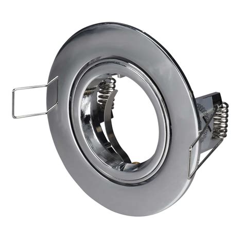 Aurora Lighting EDLM PRO GU10 230V Adjustable Downlight Polished