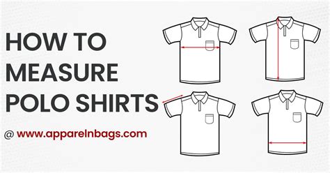 Polo Shirt Size Chart And Measurements Guide Apparelnbags