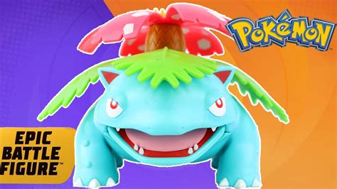 Pok Mon Venusaur Epic Battle Figure Jazwares Action Figure Review