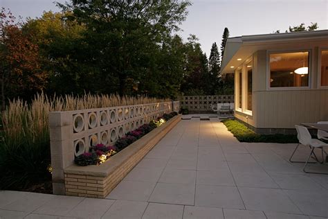 Mid Century Modern Patio Ground One
