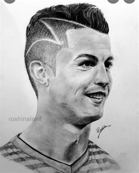 Cristiano Ronaldo Easy Drawing