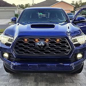 Amazon Ijdmtoy Tinted Lens Pc Amber Yellow Led Front Grill