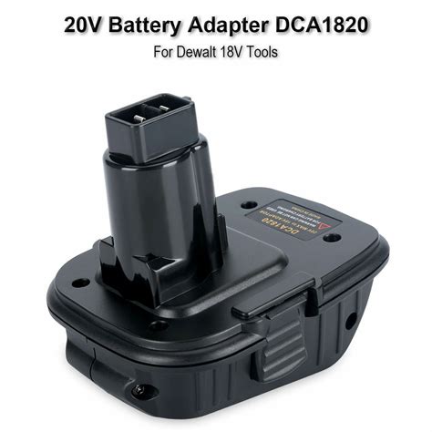 Dewalt Dca V Battery Adapter Black Fyellow For Sale Online Ebay