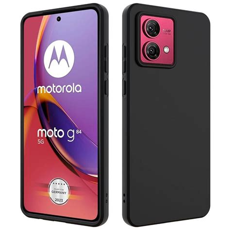 Silikondeksel Motorola Moto G84 Svart Elkjøp Elkjøp