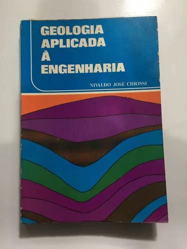 Livro Geologia Aplicada À Engenharia 1975 H078 Mercadolivre