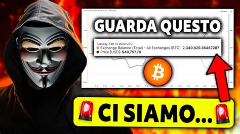 I DATI PARLANO CHIARO ESPLOSIONE BITCOIN Analisi Criptovalute