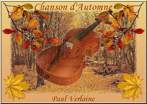 Chanson D Automne Verlaine