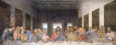 Leonardo Da Vinci The Picture Of Last Supper Painting 806